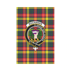 Clan Buchanan Modern Tartan Crest Garden Flag NP13 Clan Buchanan Tartan Today