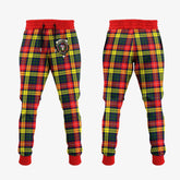Clan Buchanan Modern Tartan Crest Jogger Sweatpants NA74 Clan Buchanan Tartan Today