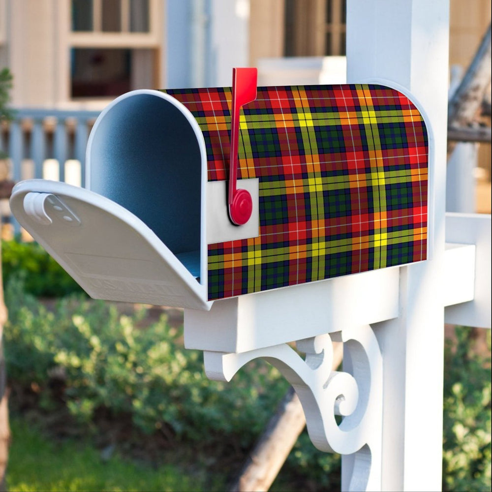 Clan Buchanan Modern Tartan Crest Mailbox JW62 Clan Buchanan Tartan Today