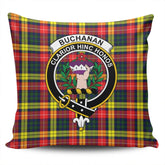 Clan Buchanan Modern Tartan Crest Pillow Cover CN46 Clan Buchanan Tartan Today