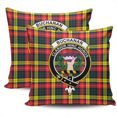Clan Buchanan Modern Tartan Crest Pillow Cover CN46 Clan Buchanan Tartan Today