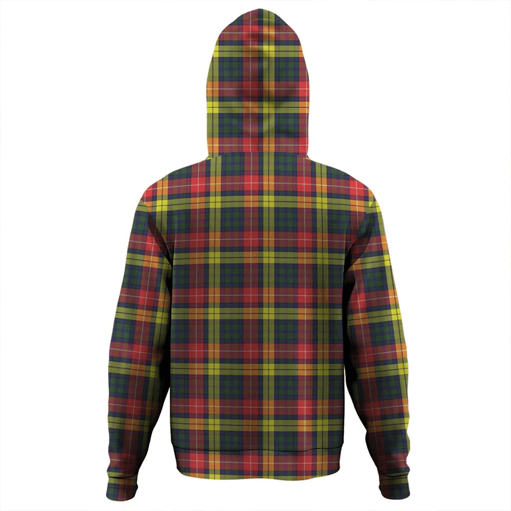 Clan Buchanan Modern Tartan Hoodie Crest FWVB0GFK-1 Buchanan Modern Tartan Hoodies
