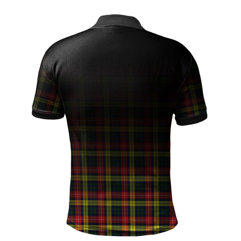 Clan Buchanan Modern Tartan Polo Shirt - Alba Celtic Style IP25 Buchanan Modern Tartan Tartan Polo