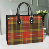 Clan Buchanan Old Set Tartan Leather Bag AZ22 Clan Buchanan Tartan Today