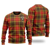 Clan Buchanan Old Set Weathered Tartan Christmas Ugly Sweater CC41 Buchanan Old Set Weathered Tartan Tartan Sweater