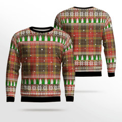 Clan Buchanan Old Set Weathered Tartan Christmas Ugly Sweater MP84 Buchanan Old Set Weathered Tartan Tartan Ugly Sweater