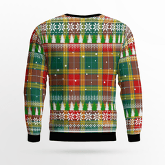 Clan Buchanan Old Sett Crest Tartan Christmas Ugly Sweater PE46 Buchanan Old Sett Crest Tartan Tartan Ugly Sweater