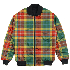 Clan Buchanan Old Sett Tartan Bomber Jacket BW39 Buchanan Old Sett Tartan Tartan Bomber Jacket