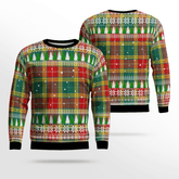 Clan Buchanan Old Sett Tartan Christmas Ugly Sweater NX92 Buchanan Old Sett Tartan Tartan Ugly Sweater