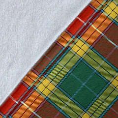 Clan Buchanan Old Sett Tartan Crest Blanket Wave Style GZ16 Clan Buchanan Tartan Today