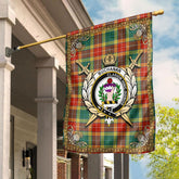 Clan Buchanan Old Sett Tartan Crest Garden Flag - Celtic Thistle SO72 Clan Buchanan Tartan Today