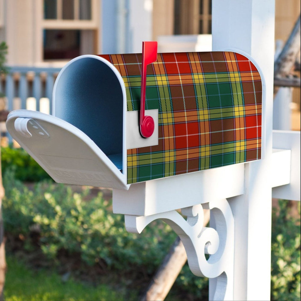 Clan Buchanan Old Sett Tartan Crest Mailbox HP61 Clan Buchanan Tartan Today