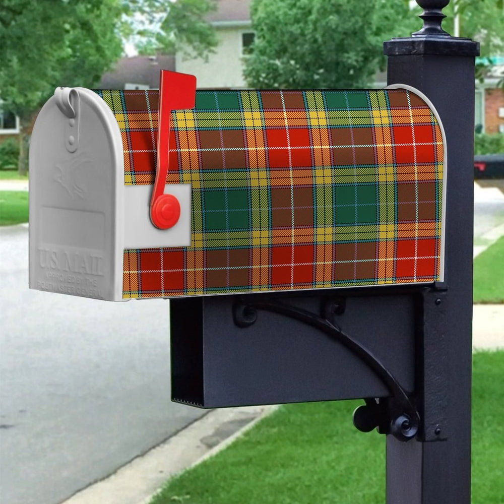 Clan Buchanan Old Sett Tartan Crest Mailbox HP61 Clan Buchanan Tartan Today