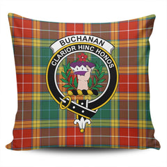 Clan Buchanan Old Sett Tartan Crest Pillow Cover QQ56 Clan Buchanan Tartan Today