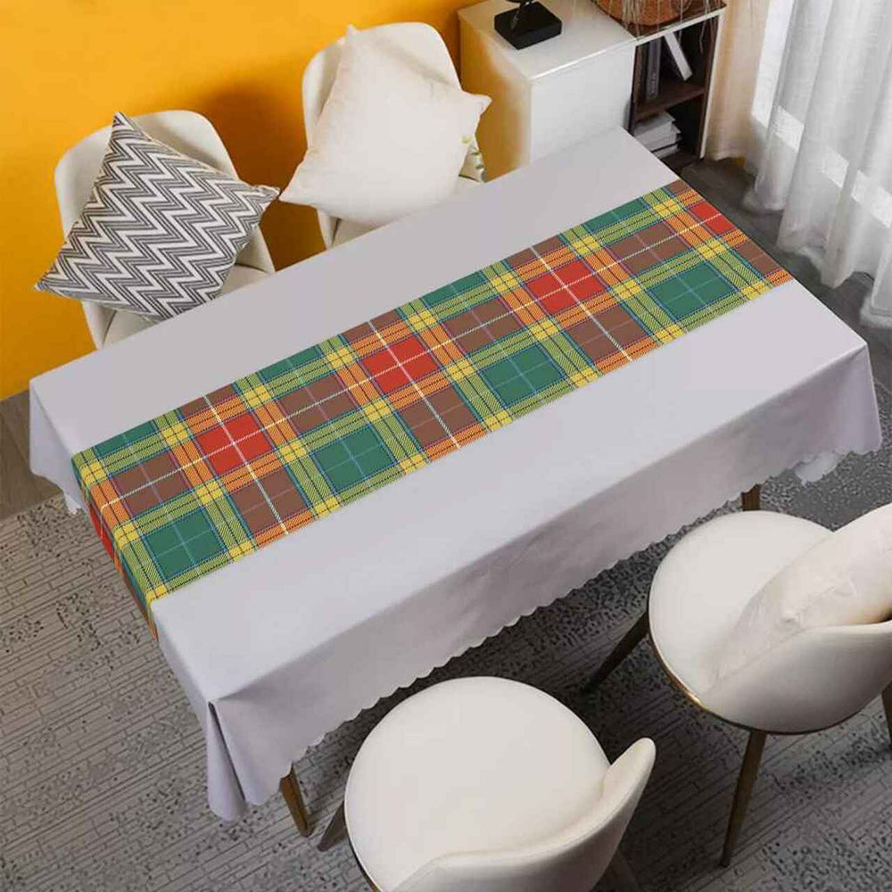 Clan Buchanan Old Sett Tartan Table Runner Cotton UE18 Buchanan Old Sett Tartan Tartan Table Runner