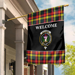 Clan Buchanan Tartan Crest Black Garden Flag IX10 Clan Buchanan Tartan Today