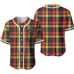 Clan Buchanan Tartan Unisex Baseball Jersey UL36ZS65 Clan Buchanan Tartan Today
