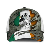 Clan Bunbury Coat Of Arms - Irish Family Crest Classic Cap UL94 Bunbury Coat Of Arms Irish Cap