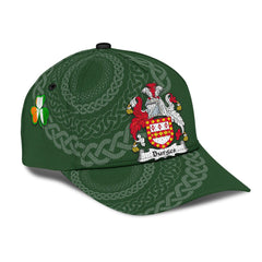 Clan Burges Coat Of Arms - Irish Family Crest St Patrick's Day Classic CapGM41 Classic Cap - Burges Coat Of Arms St Patrick's Day Classic Cap Irish Cap