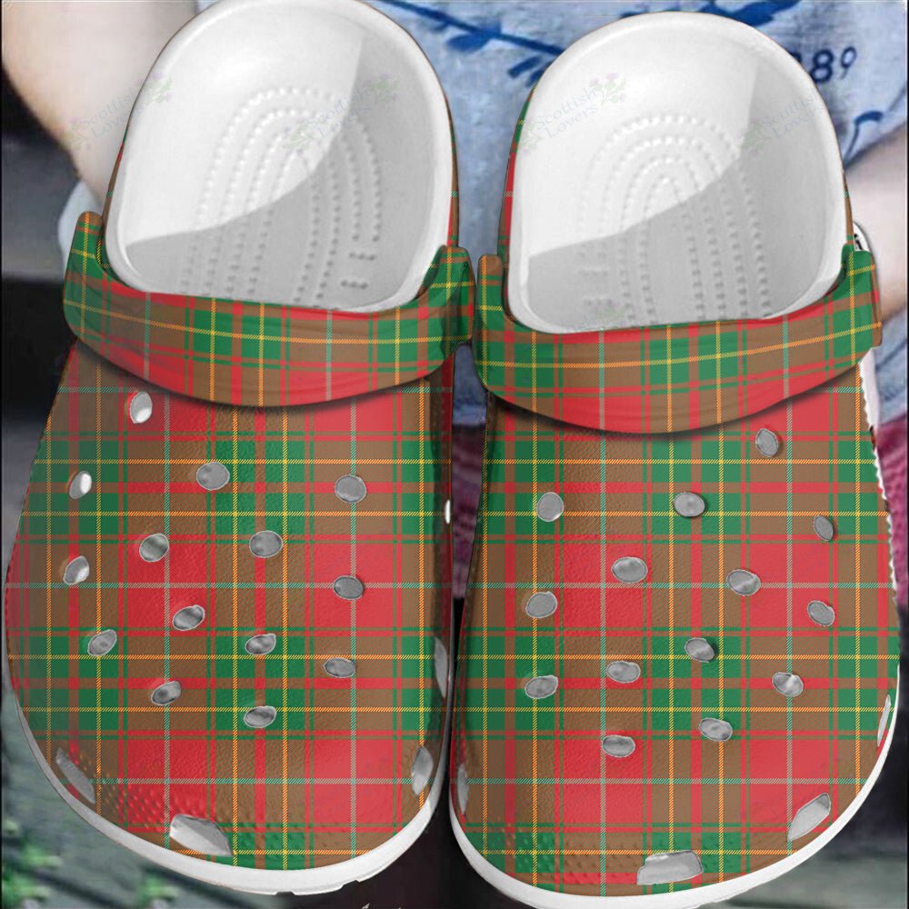 Clan Burnett Ancient Tartan Clogs Classic BC11 Burnett Ancient Tartan Tartan Today