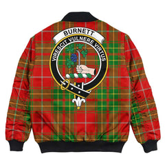 Clan Burnett Ancient Tartan Crest Bomber Jacket BV99 Burnett Ancient Tartan Tartan Bomber Jacket