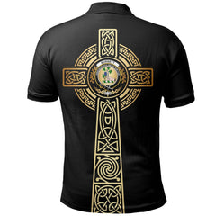 Clan Burnett Clan Unisex Polo Shirt - Celtic Tree Of Life MT13 Burnett Tartan Tartan Polo