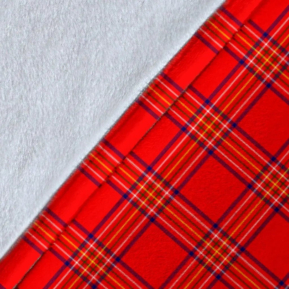 Clan Burnett Family Tartan Crest Blanket 3 Sizes GB20 Clan Burnett Tartan Today