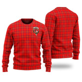 Clan Burnett Modern Tartan Christmas Ugly Sweater TF18 Burnett Modern Tartan Tartan Sweater