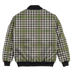 Clan Burns Check Tartan Bomber Jacket QI63 Burns Check Tartan Tartan Bomber Jacket