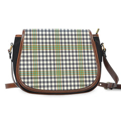 Clan Burns Check Tartan Saddle Handbags PZ44 Clan Burns Tartan Today