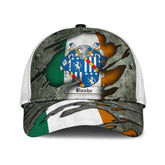 Clan Bushe Coat Of Arms - Irish Family Crest Classic Cap PE65 Bushe Coat Of Arms Irish Cap