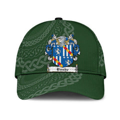 Clan Bushe Coat Of Arms - Irish Family Crest St Patrick's Day Classic CapJA48 Classic Cap - Bushe Coat Of Arms St Patrick's Day Classic Cap Irish Cap