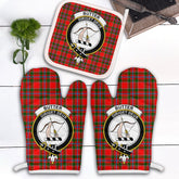 Clan Butter Tartan Crest Oven Mitt And Pot Holder (2 Oven Mitts + 1 Pot Holder) MN46 Clan Butter Tartan Today