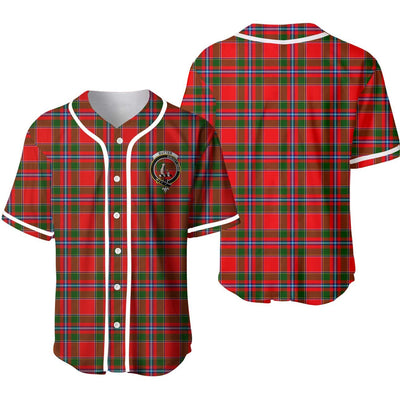 Clan Butter Tartan Unisex Baseball Jersey
