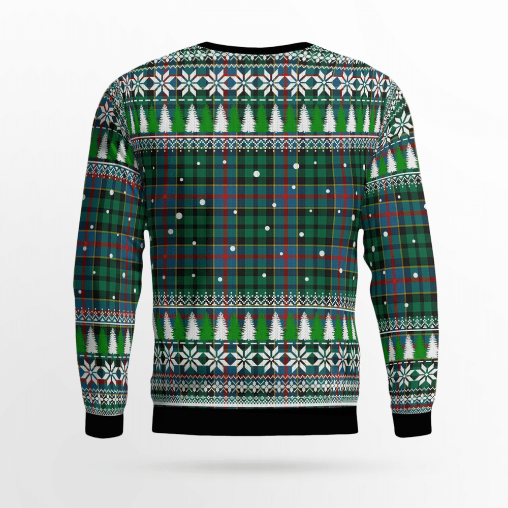 Clan Byres 1 Crest Tartan Christmas Ugly Sweater TQ85 Byres 1 Crest Tartan Tartan Ugly Sweater
