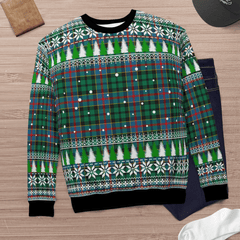 Clan Byres 1 Tartan Christmas Ugly Sweater RE96 Byres 1 Tartan Tartan Ugly Sweater