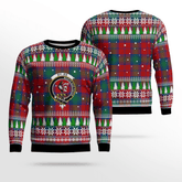 Clan Byres 2 Crest Tartan Christmas Ugly Sweater IZ73 Byres 2 Crest Tartan Tartan Ugly Sweater