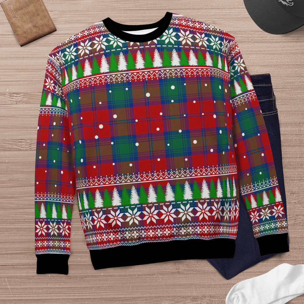 Clan Byres 2 Tartan Christmas Ugly Sweater JH88 Byres 2 Tartan Tartan Ugly Sweater