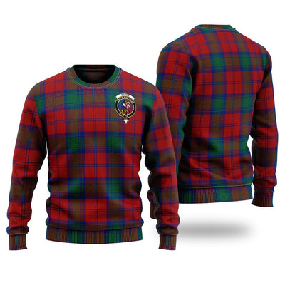 Clan Byres (Byses) Tartan Christmas Ugly Sweater