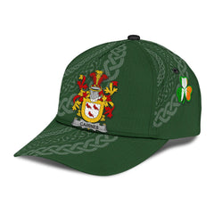 Clan Cairnes Coat Of Arms - Irish Family Crest St Patrick's Day Classic CapBY98 Classic Cap - Cairnes Coat Of Arms St Patrick's Day Classic Cap Irish Cap
