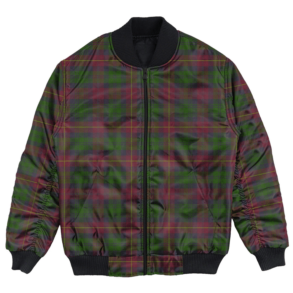 Clan Cairns Tartan Bomber Jacket PK82 Cairns Tartan Tartan Bomber Jacket