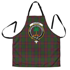 Clan Cairns Tartan Crest Apron NN37 Clan Cairns Tartan Today