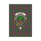 Clan Cairns Tartan Crest Garden Flag GM87 Clan Cairns Tartan Today