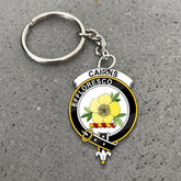 Clan Cairns Tartan Crest Keychain OI26 Clan Cairns Tartan Today