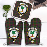 Clan Cairns Tartan Crest Oven Mitt And Pot Holder (2 Oven Mitts + 1 Pot Holder) WM73 Clan Cairns Tartan Today