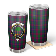 Clan Cairns Tartan Crest Tumbler FX99 Clan Cairns Tartan Today