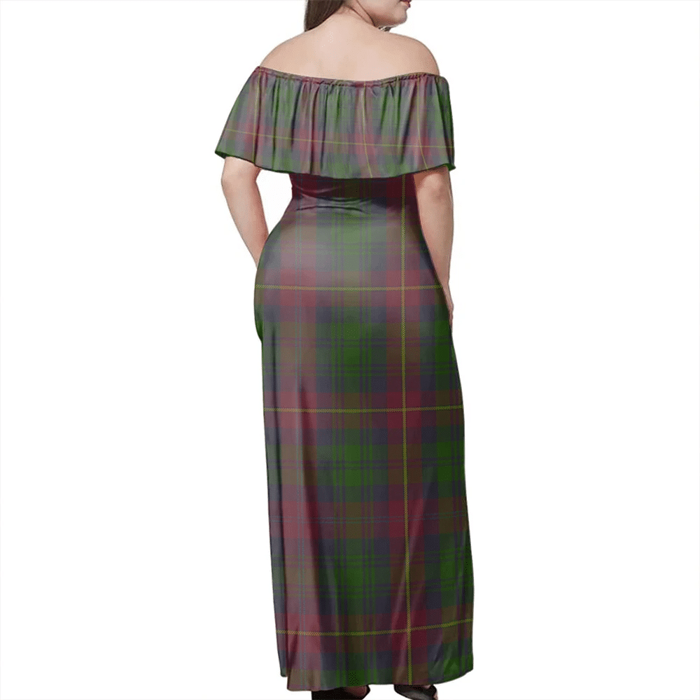 Clan Cairns Tartan Hawaii Dress YP82 Clan Cairns Tartan Hawaii Dress
