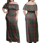 Clan Cairns Tartan Hawaii Dress YP82 Clan Cairns Tartan Hawaii Dress