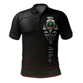 Clan Cairns Tartan Polo Shirt - Alba Celtic Style EG81 Cairns Tartan Tartan Polo