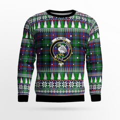 Clan Calder Crest Tartan Christmas Ugly Sweater CX70 Calder Crest Tartan Tartan Ugly Sweater